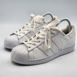 Superstar Adidas White Shoes Size 6